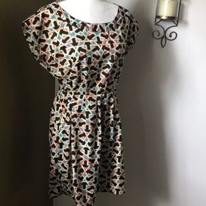 Geometric shift dress